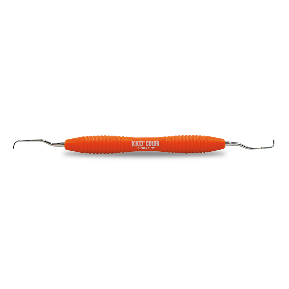 KKD COLOR standard Kürette Gracey 11-12 orange, Stück