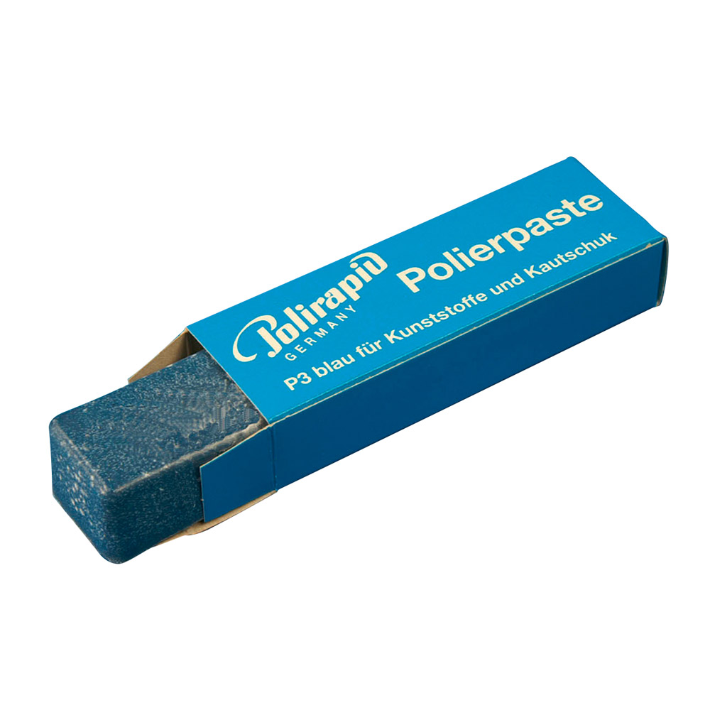 Polierpaste blau Kunststoff/Kautschuk, Packung