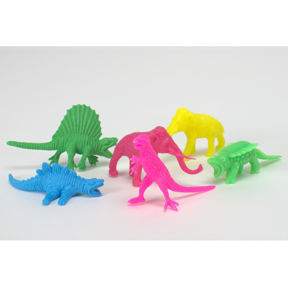 Urwelttiere Dinos Hartplastik, 50 Stück