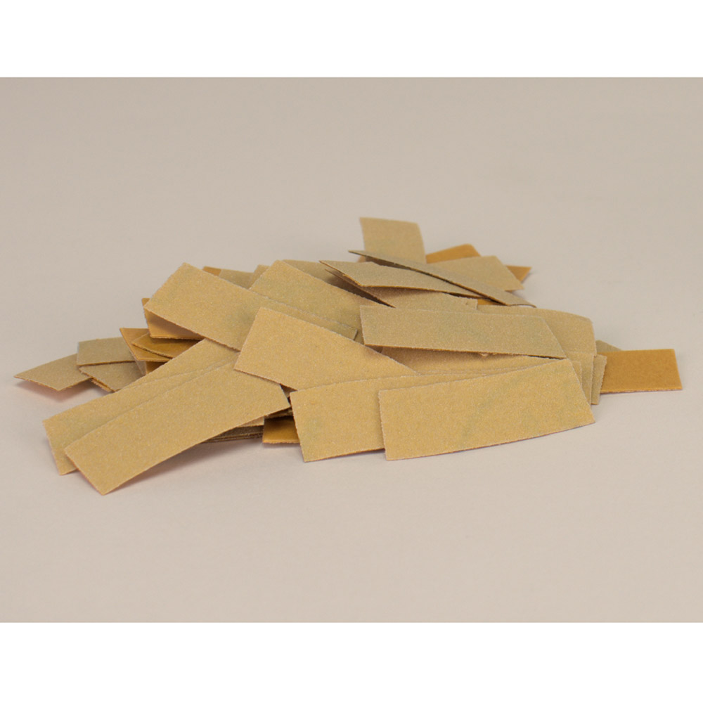 Schleifpapiersektoren 120 2 Grad, 100 Stück