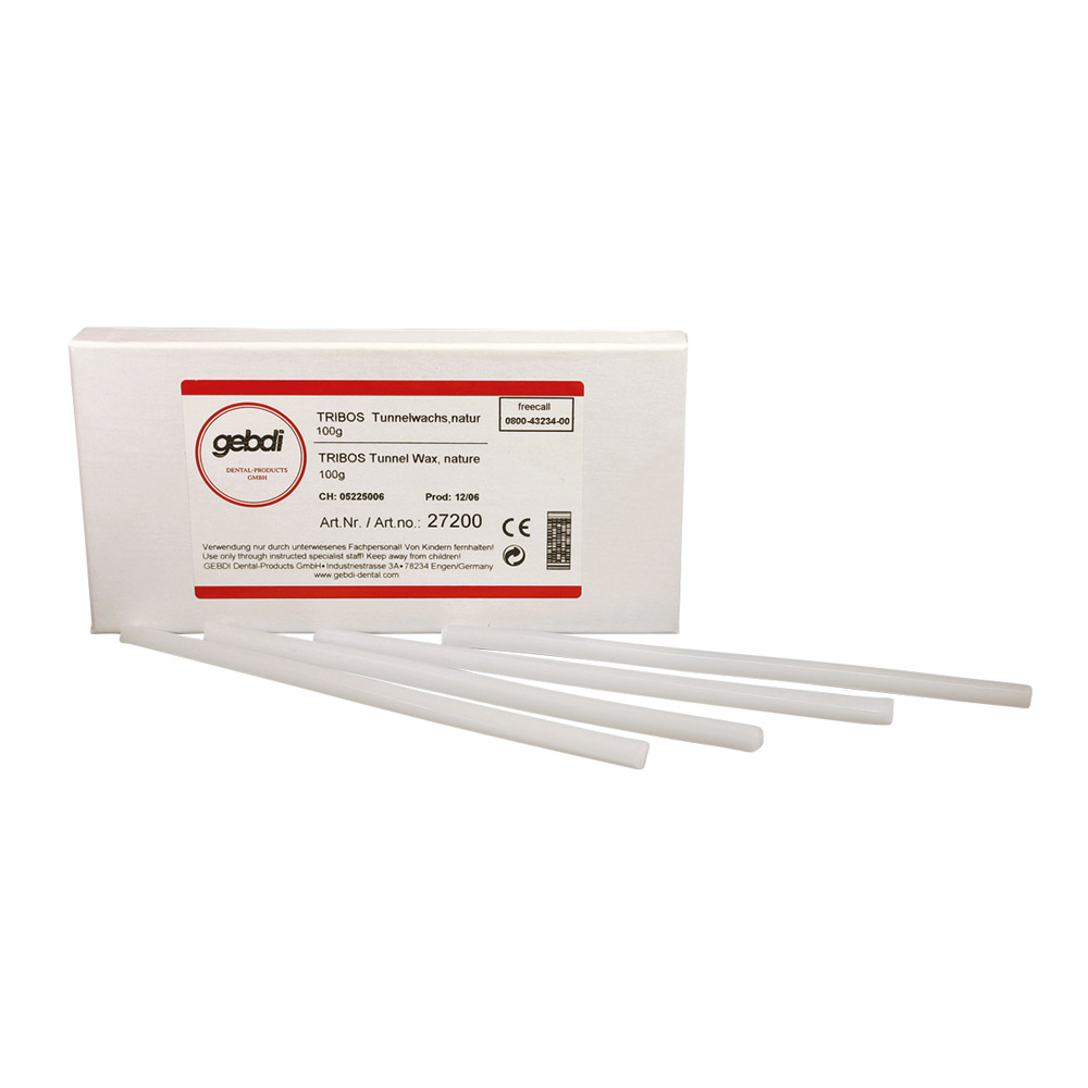 Tribos Tunnelwachs natur gebdi, 100 g