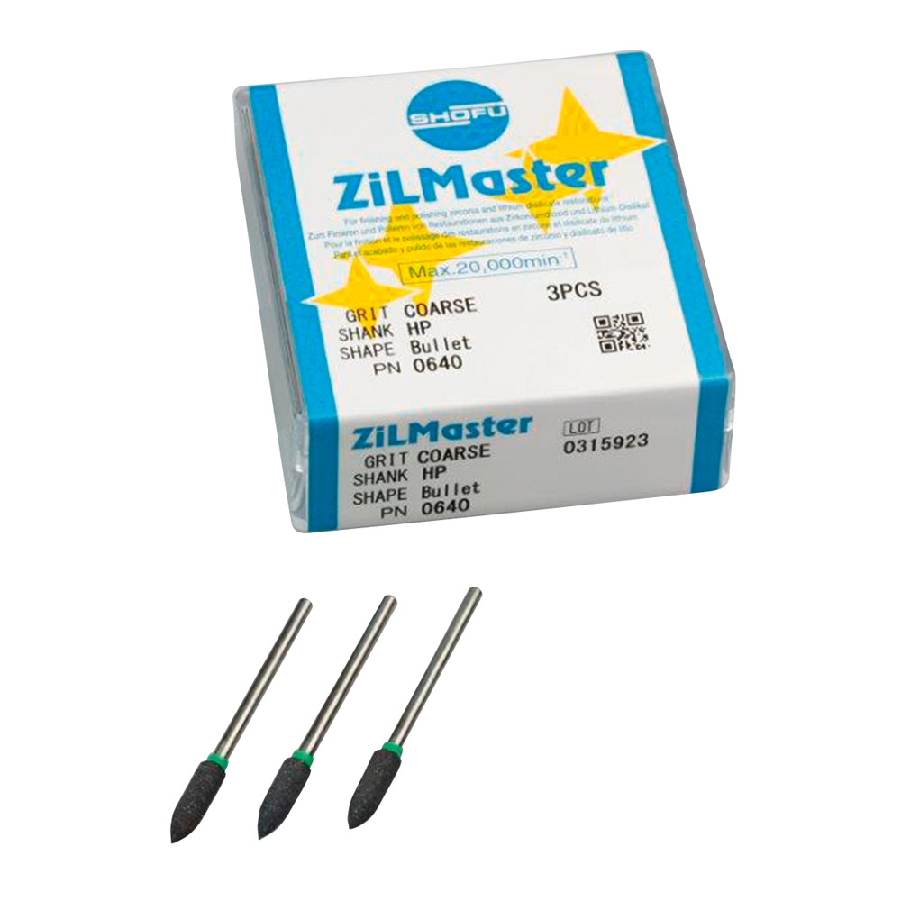 ZiLMaster Hst Bullet coarse, 3 Stück