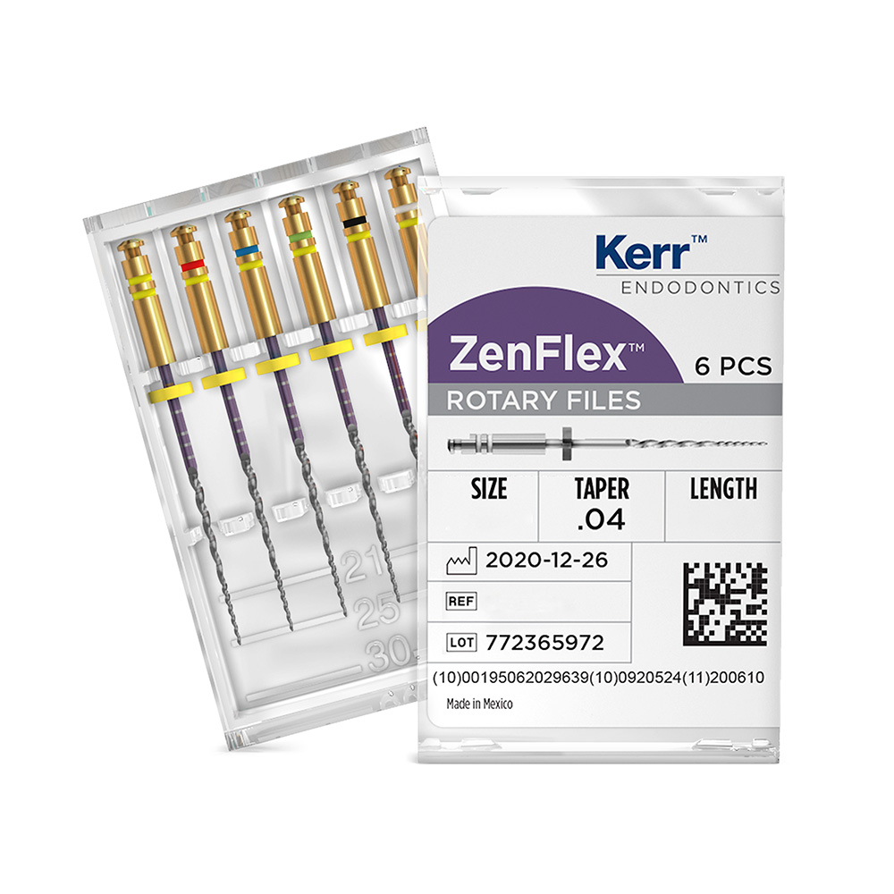 ZenFlex Niti Feile .20 / .04 31 mm, 6 Stück